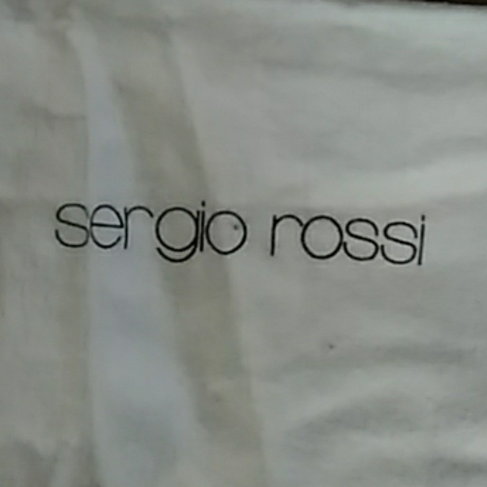 SERGIO ROSSI GIANT BOOT DUST BAG
